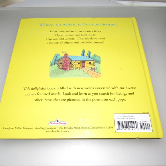 Where Is Curious George? – Margret & H.A. Rey | Look & Find Hardcover Book | HMH - Picture 2 of 3